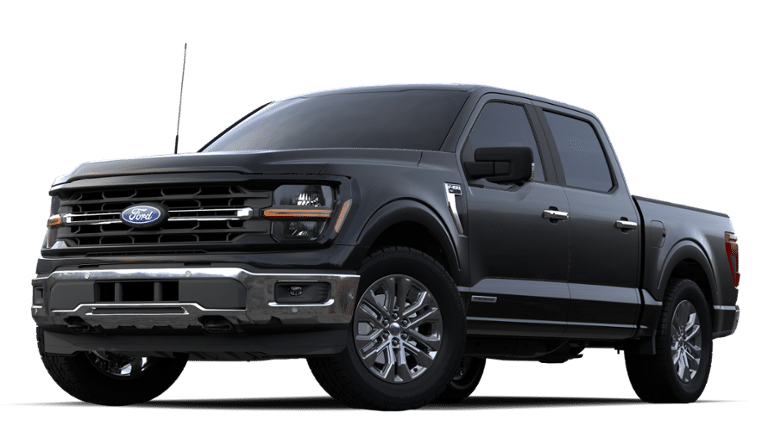 2024 Agate Black Metallic Ford F-150 XLT 4X4 Truck